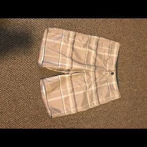 Red Camel Polyester Shorts W/ Zipper Size 32